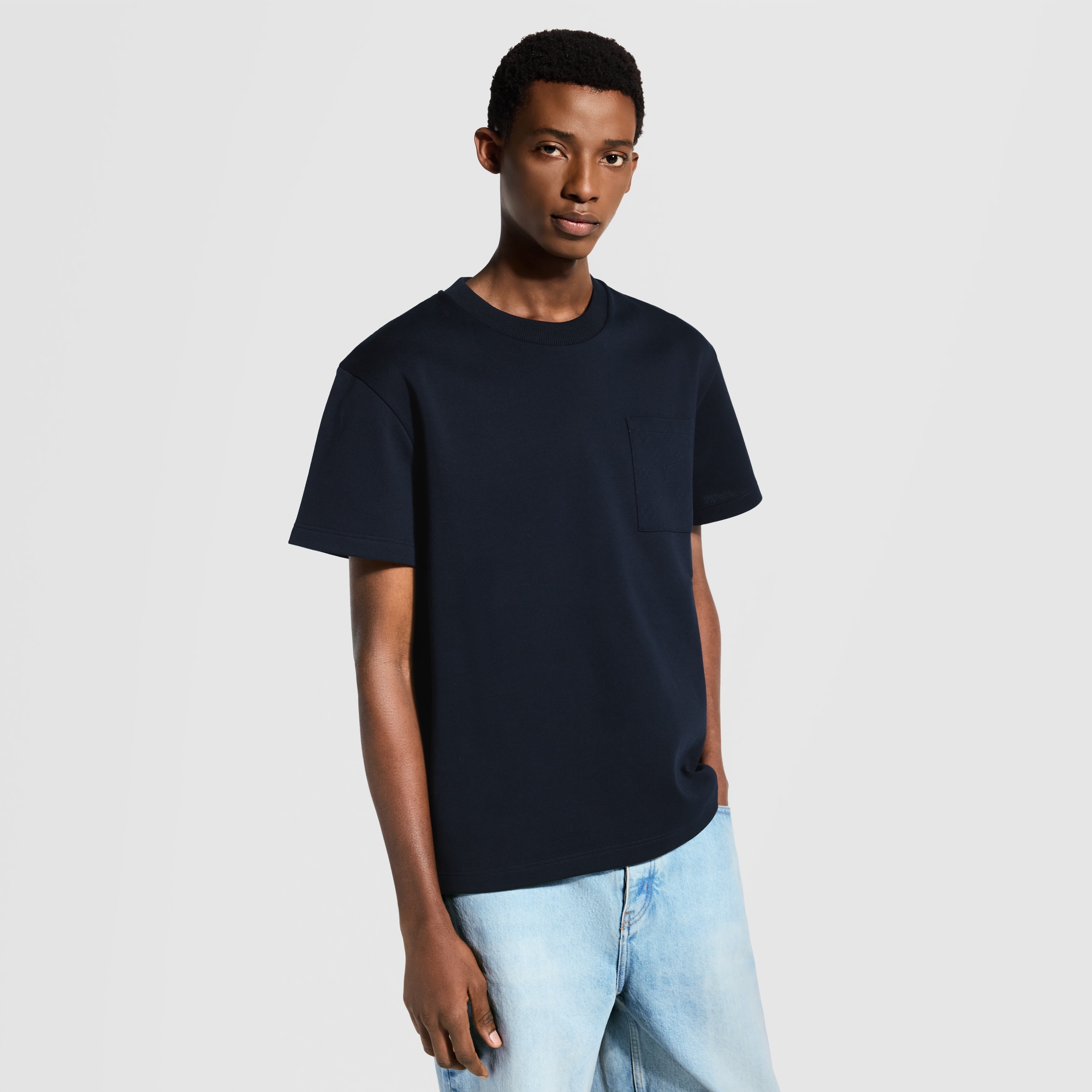Pique Cotton T-Shirt - Men - Ready-to-Wear | LOUIS VUITTON ®